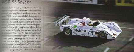Porsche WSC – 95 Spyder.